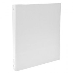 Gyűrűs könyv, 4 gyűrű, 40 mm, A4, karton, EXACOMPTA, fehér Gyűrűs könyv, 4 gyűrű, 40 mm, A4, karton, EXACOMPTA, fehér