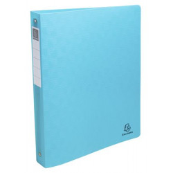 Gyűrűs könyv, 4 gyűrű, 40 mm, A4+, PP, EXACOMPTA "Pop`Nco", vegyes színek