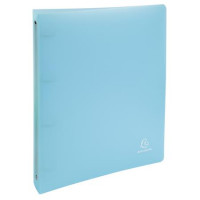 Gyűrűs könyv, 4 gyűrű, 40 mm, A4, EXACOMPTA, pasztell kék Gyűrűs könyv, 4 gyűrű, 40 mm, A4, EXACOMPTA, pasztell kék