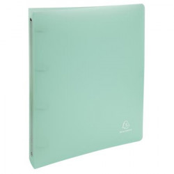 Gyűrűs könyv, 4 gyűrű, 40 mm, A4, EXACOMPTA, pasztell zöld Gyűrűs könyv, 4 gyűrű, 40 mm, A4, EXACOMPTA, pasztell zöld