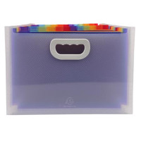 Harmonika irattartó, A4, PP, 24 rekeszes, EXACOMPTA Harmonika irattartó, A4, PP, 24 rekeszes, EXACOMPTA