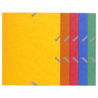 Gumis mappa, prespán, A5, EXACOMPTA, vegyes színek Gumis mappa, prespán, A5, EXACOMPTA, vegyes színek