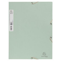 Gumis mappa, prespán, A4, 15 mm, EXACOMPTA, "Autentik", zsálya Gumis mappa, prespán, A4, 15 mm, EXACOMPTA, "Autentik", zsálya