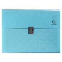 Harmonikamappa, A4, PP, 13 rekeszes, EXACOMPTA "Pop`NCo", ciánkék Harmonikamappa, A4, PP, 13 rekeszes, EXACOMPTA "Pop`NCo", ciánkék