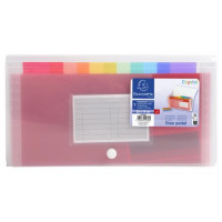 Harmonikamappa, 260x140mm, PP, 7 rekeszes, EXACOMPTA Harmonikamappa, 260x140mm, PP, 7 rekeszes, EXACOMPTA