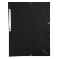 Gumis mappa, prespán, A4, EXACOMPTA, fekete Gumis mappa, prespán, A4, EXACOMPTA, fekete