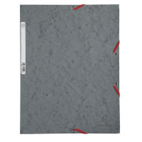 Gumis mappa, prespán, A4, EXACOMPTA, sötét szürke Gumis mappa, prespán, A4, EXACOMPTA, sötét szürke