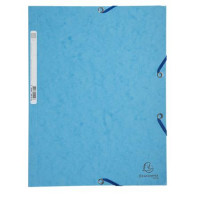 Gumis mappa, prespán, A4, EXACOMPTA, türkiz Gumis mappa, prespán, A4, EXACOMPTA, türkiz