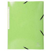 Gumis, mappa, karton, A4, EXACOMPTA "Iderama", világos zöld Gumis, mappa, karton, A4, EXACOMPTA "Iderama", világos zöld