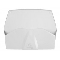 Fali rendszerező, 1 rekeszes, fekvő, 38,2x28,9x7,2 cm, EXACOMPTA "Autentik", fehér