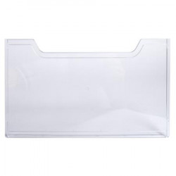 Előlap katalógustartóhoz, A4, fekvő, EXACOMPTA "Office", áttetsző