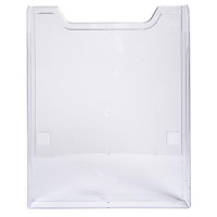 Katalógustartó elem, A4, álló, EXACOMPTA "Office", áttetsző, dupla