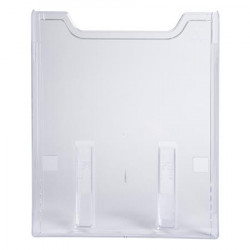 Katalógustartó fali elem, A4, álló, EXACOMPTA "Office", áttetsző