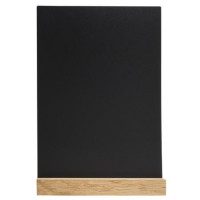 Krétatábla, álló, A4, menükhöz, EXACOMPTA, fekete