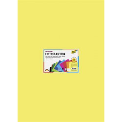 Dekorkarton, 2 oldalas, 50x70 cm, 300 g, 10 lap, FOLIA, vegyes színek