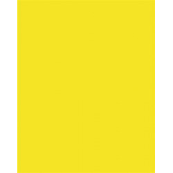 Dekorkarton, 2 oldalas, 50x70cm, 220 g, 10 lap, FOLIA, citromsárga