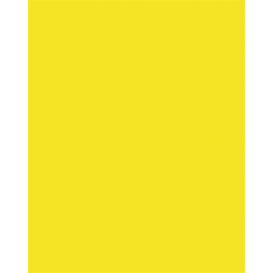 Dekorkarton, 2 oldalas, 50x70cm, 220 g, 10 lap, FOLIA, citromsárga