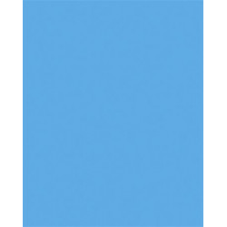 Dekorkarton, 2 oldalas, 50x70cm, 220 g, 10 lap, FOLIA, óceánkék