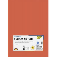 Dekorkarton, A4, 300 g, 50 lap, FOLIA, narancs Dekorkarton, A4, 300 g, 50 lap, FOLIA, narancs