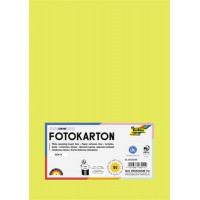 Dekorkarton, A4, 300 g, 50 lap, FOLIA, limezöld Dekorkarton, A4, 300 g, 50 lap, FOLIA, limezöld