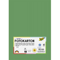 Dekorkarton, A4, 300 g, 50 lap, FOLIA, mohazöld Dekorkarton, A4, 300 g, 50 lap, FOLIA, mohazöld