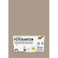 Dekorkarton, A4, 300 g, 50 lap, FOLIA, cappuccino