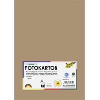 Dekorkarton, A4, 300 g, 50 lap, FOLIA, őzbarna Dekorkarton, A4, 300 g, 50 lap, FOLIA, őzbarna