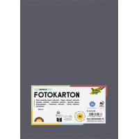 Dekorkarton, A4, 300 g, 50 lap, FOLIA, antracitszürke Dekorkarton, A4, 300 g, 50 lap, FOLIA, antracitszürke