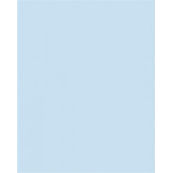 Színes papír, A3, 130 g, 50 lap, FOLIA, jégkék