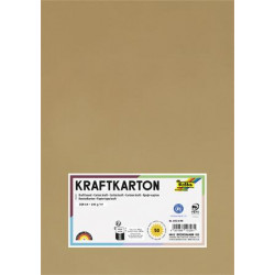 Kraft papír, A4, 230 g, 50 lap, FOLIA Kraft papír, A4, 230 g, 50 lap, FOLIA