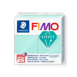 Gyurma, 57 g, égethető, FIMO "Effect", pasztellmenta