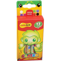 Zsírkréta, COLOKIT "Crayon", 12 különböző szín Zsírkréta, COLOKIT "Crayon", 12 különböző szín