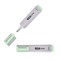 Szövegkiemelő, 1-4 mm, FLEXOFFICE "HL05 Eco Style", zöld