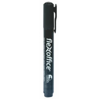 Alkoholos marker, 1,5 mm, kúpos, FLEXOFFICE "PM03", fekete Alkoholos marker, 1,5 mm, kúpos, FLEXOFFICE "PM03", fekete