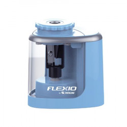 Hegyező, elemes, asztali, FLEXOFFICE "Flexio", kék Hegyező, elemes, asztali, FLEXOFFICE "Flexio", kék