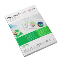 Meleglamináló fólia, 100 mikron, A3, fényes, GBC Meleglamináló fólia, 100 mikron, A3, fényes, GBC