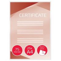 Meleglamináló fólia, 75 mikron, A4, fényes, öntapadó, GBC "Peel`n Stick" Meleglamináló fólia, 75 mikron, A4, fényes, öntapadó, GBC "Peel`n Stick"