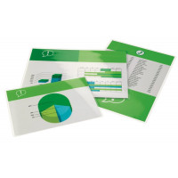 Meleglamináló fólia, 80 mikron, A4, fényes, GBC Meleglamináló fólia, 80 mikron, A4, fényes, GBC