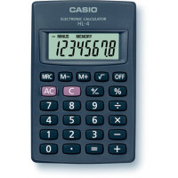 Zsebszámológép, 8 számjegy, CASIO "HL-4T" Zsebszámológép, 8 számjegy, CASIO "HL-4T"