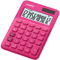Számológép, asztali, 12 számjegy, CASIO, "MS 20 UC", magenta Számológép, asztali, 12 számjegy, CASIO, "MS 20 UC", magenta