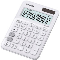 Számológép, asztali, 12 számjegy, CASIO "MS 20UC", fehér Számológép, asztali, 12 számjegy, CASIO "MS 20UC", fehér
