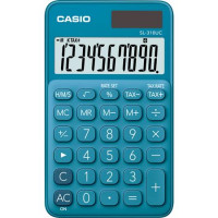 Zsebszámológép, 10 számjegy, CASIO "SL 310" kék Zsebszámológép, 10 számjegy, CASIO "SL 310" kék