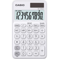 Zsebszámológép, 10 számjegy, CASIO "SL 310" fehér Zsebszámológép, 10 számjegy, CASIO "SL 310" fehér