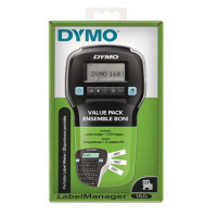 Elektromos feliratozógép, DYMO "LM 160", fekete, + 3 db D1 szalag Elektromos feliratozógép, DYMO "LM 160", fekete, + 3 db D1 szalag