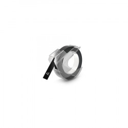 Feliratozógép szalag, 9 mm x 3 m, DYMO "3D", fekete Feliratozógép szalag, 9 mm x 3 m, DYMO "3D", fekete