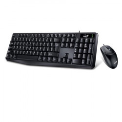 Egér- és billentyűzet készlet, vezetékes, USB, HUN,GENIUS "KM-170", fekete Egér- és billentyűzet készlet, vezetékes, USB, HUN,GENIUS "KM-170", fekete