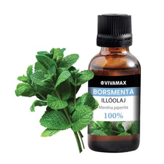 Borsmenta 100%-os tisztaságú illóolaj (10 ml) Borsmenta 100%-os tisztaságú illóolaj (10 ml)