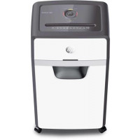 Iratmegsemmisítő, mikrokonfetti, 16 lap, HP "Oneshred 16MC", világosszürke