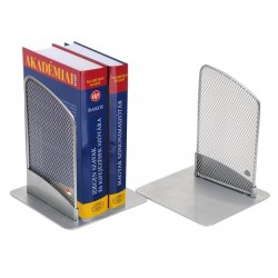 Könyvtámasz, fémhálós, 2 db, ALBA, ezüst Könyvtámasz, fémhálós, 2 db, ALBA, ezüst