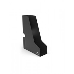 Iratpapucs, fém, 85 mm, ALBA, fekete